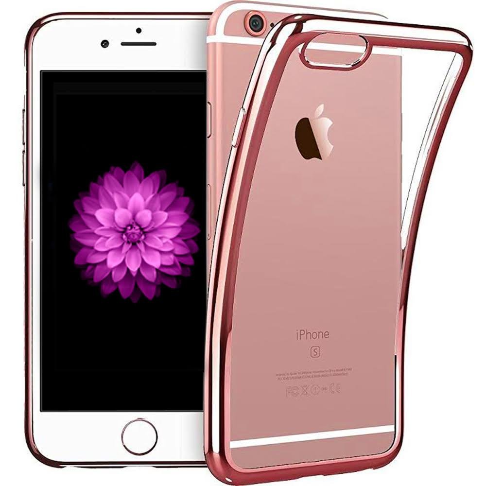  iPhone 7/8 Plus - Färgad TPU - Roséguld