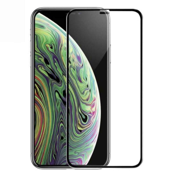 iPhone Xs Max - Härdat Glas Heltäckande Full Fit