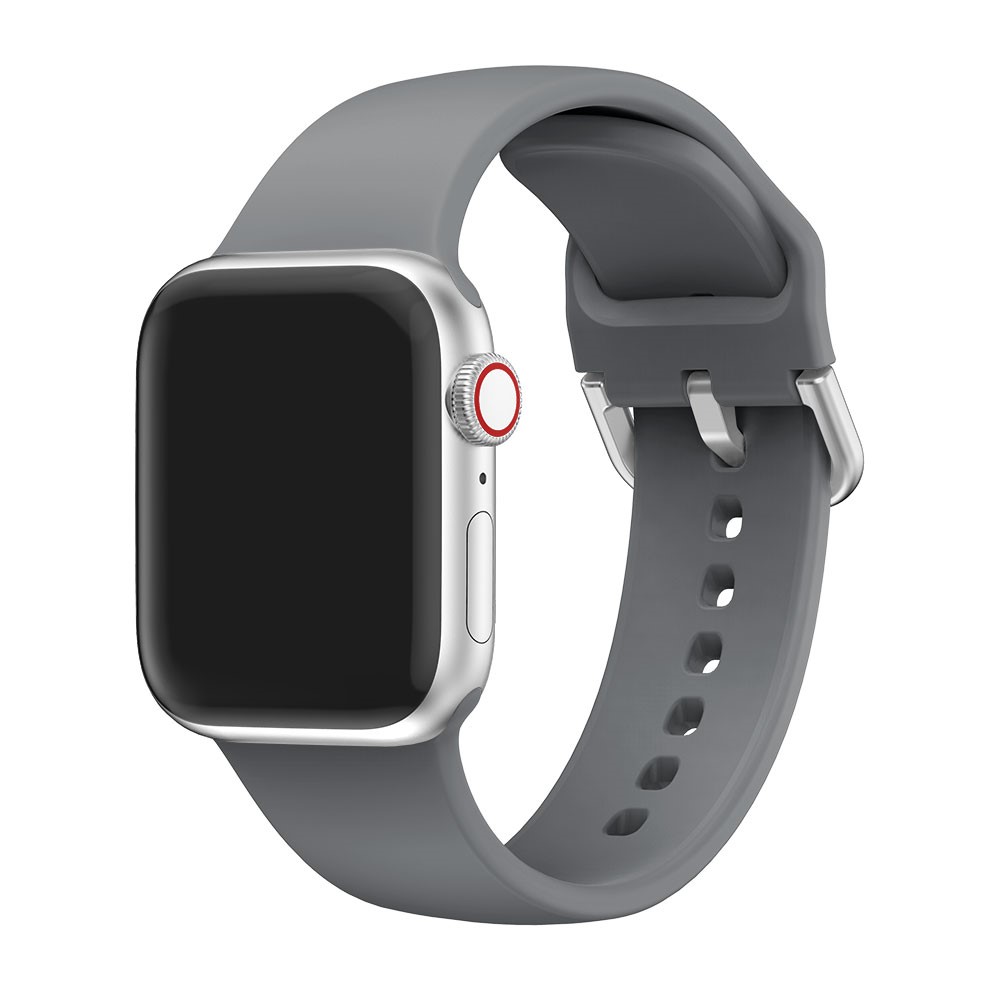  Silikon Armband Apple Watch 42/41/40/38 mm - Grå