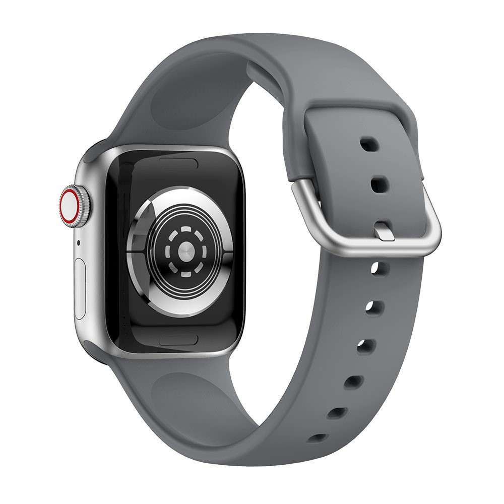  Silikon Armband Apple Watch 42/41/40/38 mm - Grå