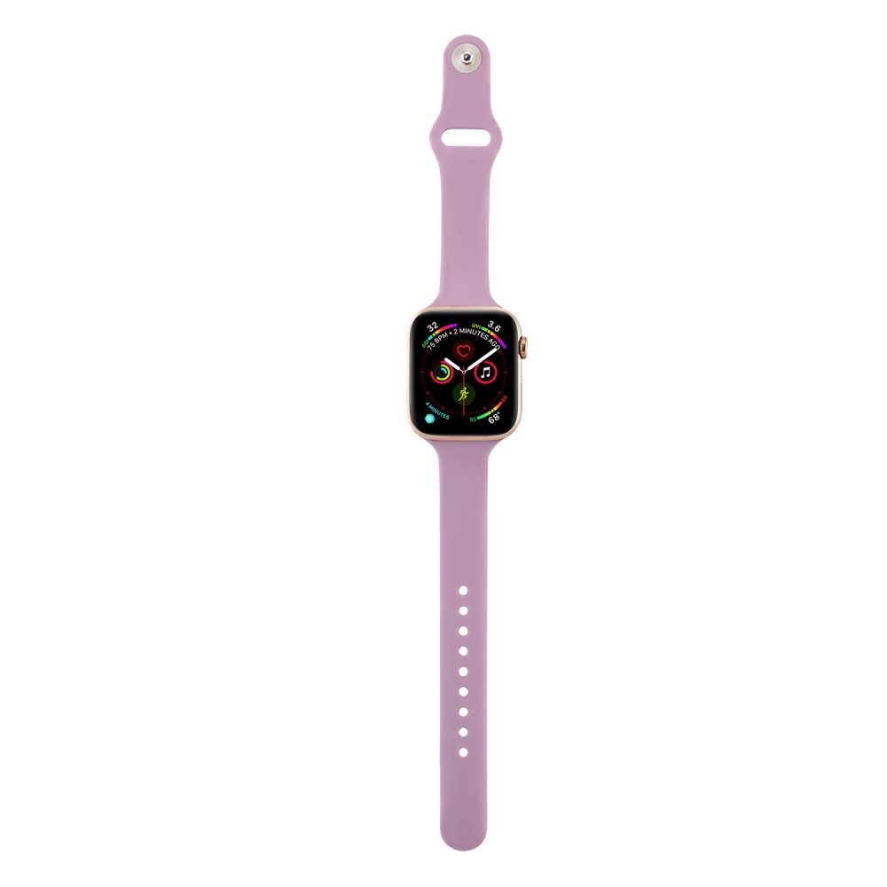  Silikon Armband Apple Watch 42/41/40/38 mm - Lila