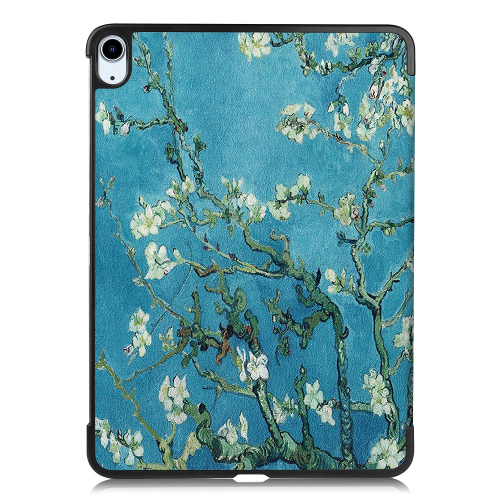  iPad Air 2026-2020 Fodral Tri-Fold Peach Blossom