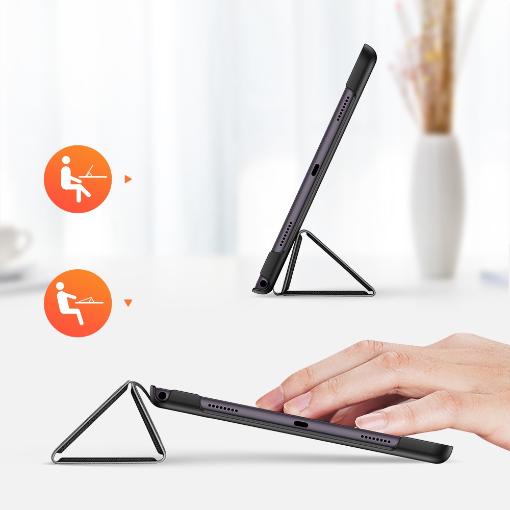 DUX DUCIS DUX DUCIS Samsung Galaxy Tab A7 10.4 Fodral Tri-Fold Svart