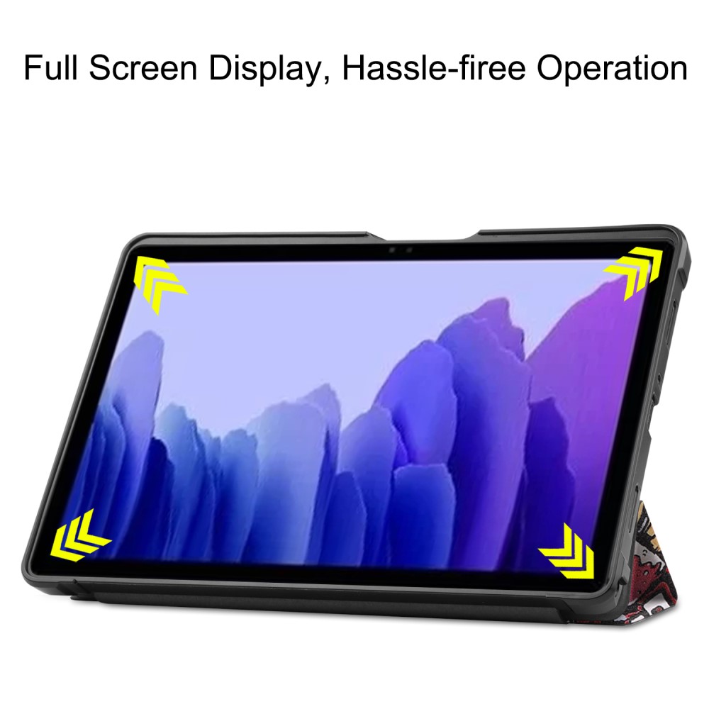  Samsung Galaxy Tab A7 10.4 Fodral Tri-Fold Graffiti