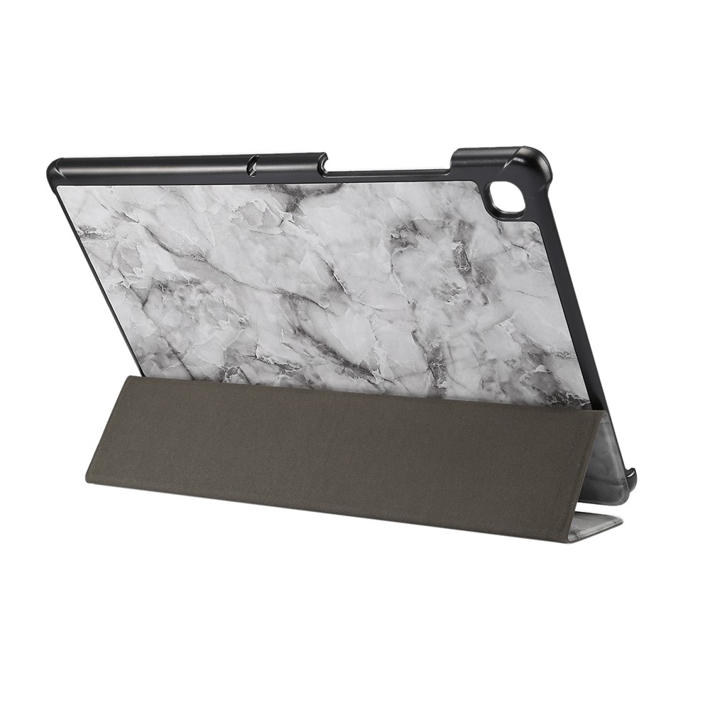  Samsung Galaxy Tab A7 10.4 Fodral Marmor Tri-Fold