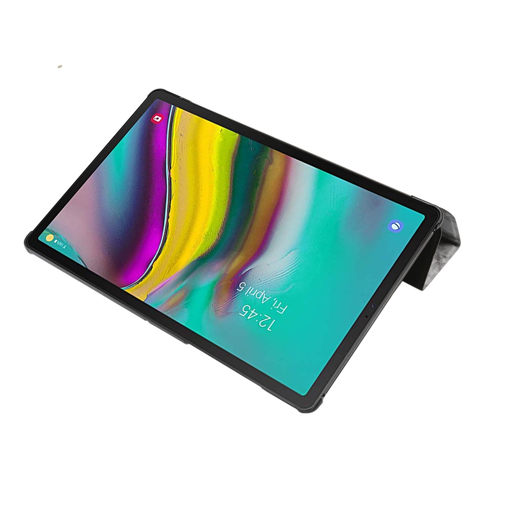  Samsung Galaxy Tab A7 10.4 Fodral Marmor Tri-Fold