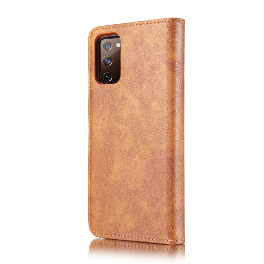 DG.MING Samsung Galaxy S20 FE - DG.MING 2in1 Magnet Fodral - Brun