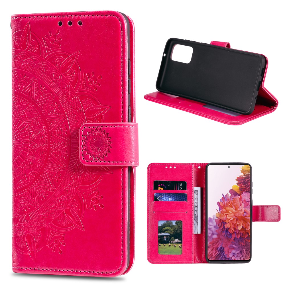  Samsung Galaxy S20 FE - Mandala Fodral - Rosa