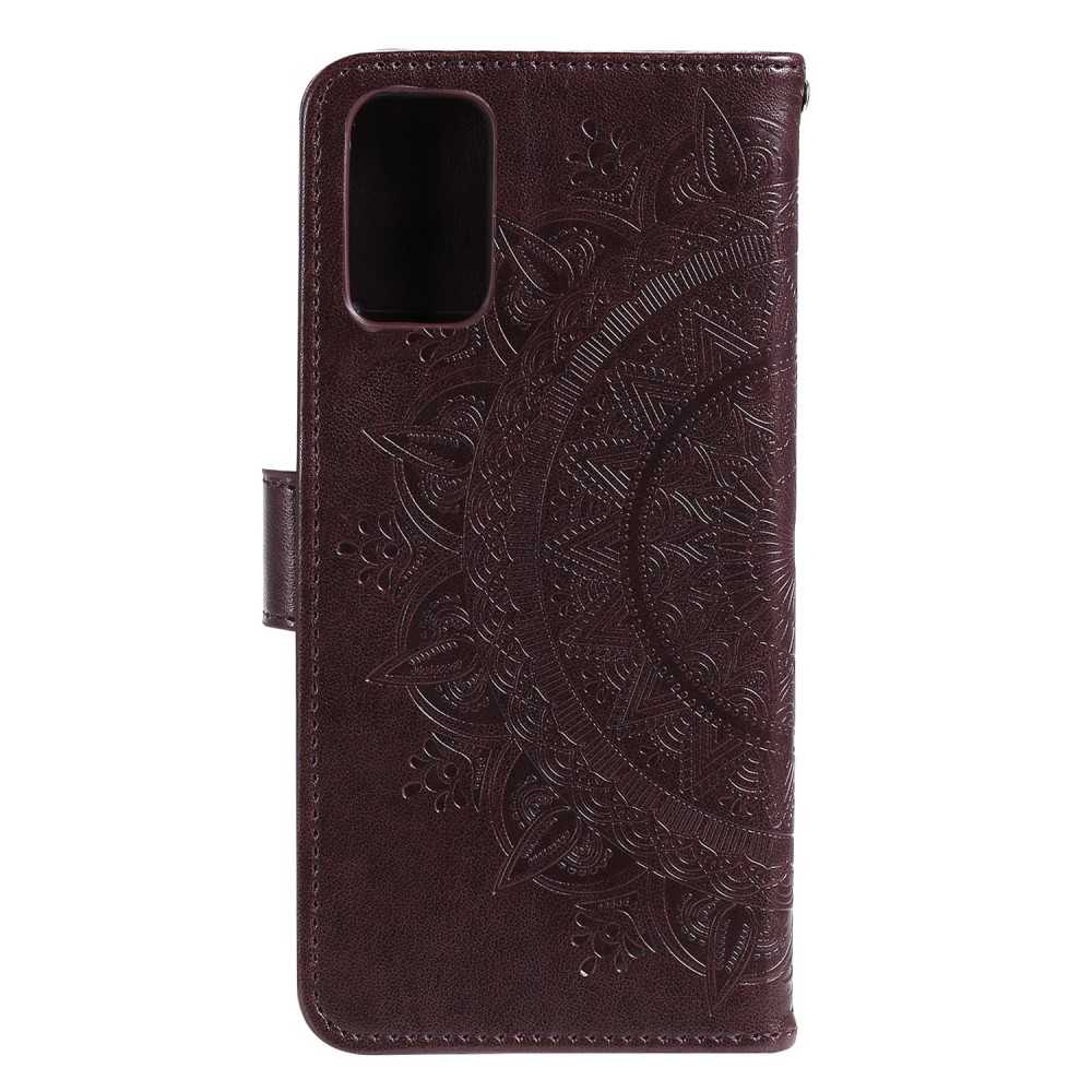  Samsung Galaxy S20 FE - Mandala Fodral - Brun