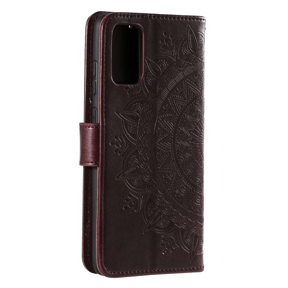  Samsung Galaxy S20 FE - Mandala Fodral - Brun