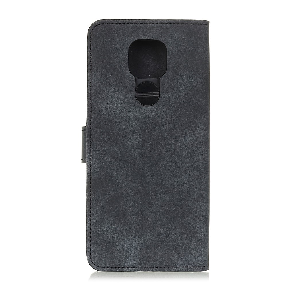 KHAZNEH Motorola Moto G9 Play / E7 Plus - KHAZNEH Retro Fodral - Svart