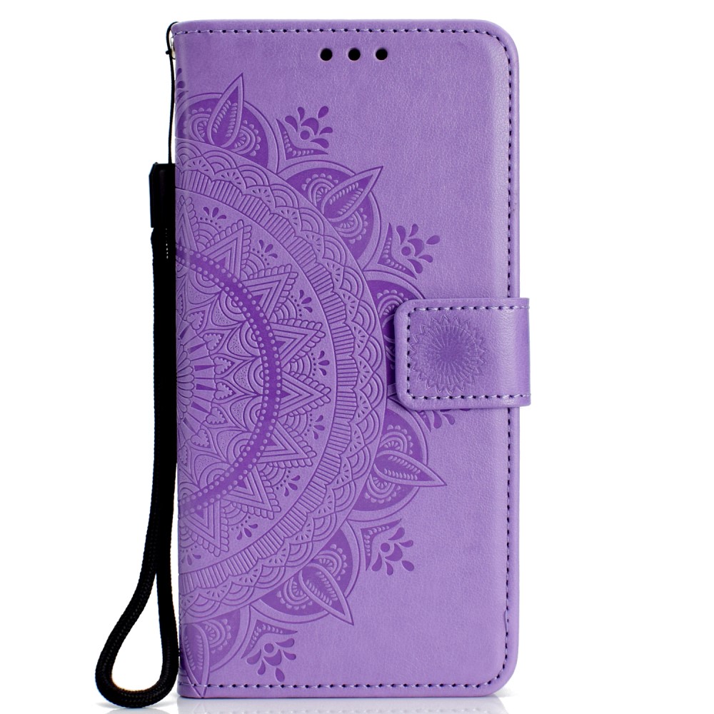  Xiaomi Redmi 9A - Mandala Fodral - Lila