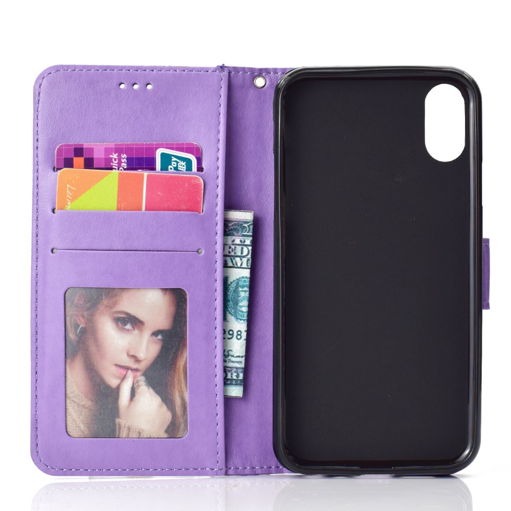  Xiaomi Redmi 9A - Mandala Fodral - Lila