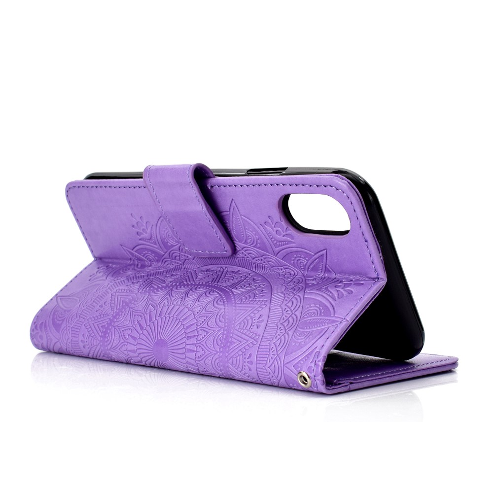  Xiaomi Redmi 9A - Mandala Fodral - Lila