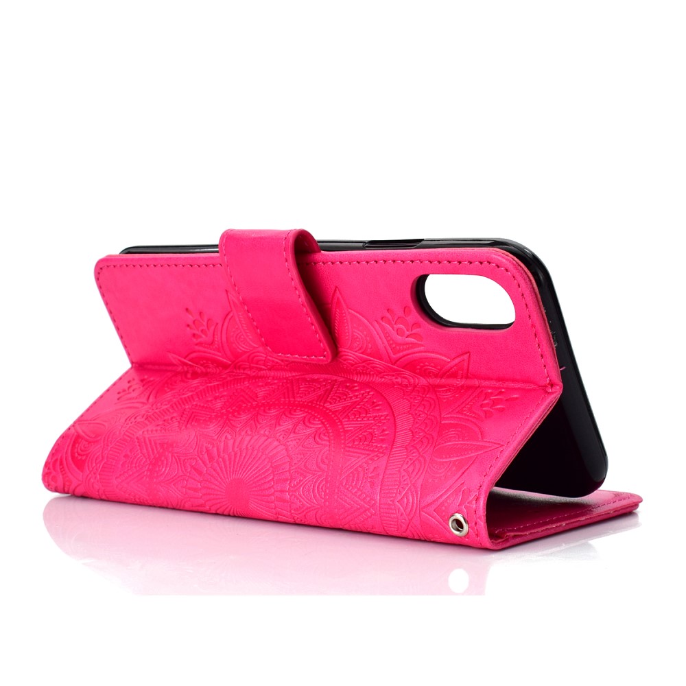  Xiaomi Redmi 9A - Mandala Fodral - Rosa