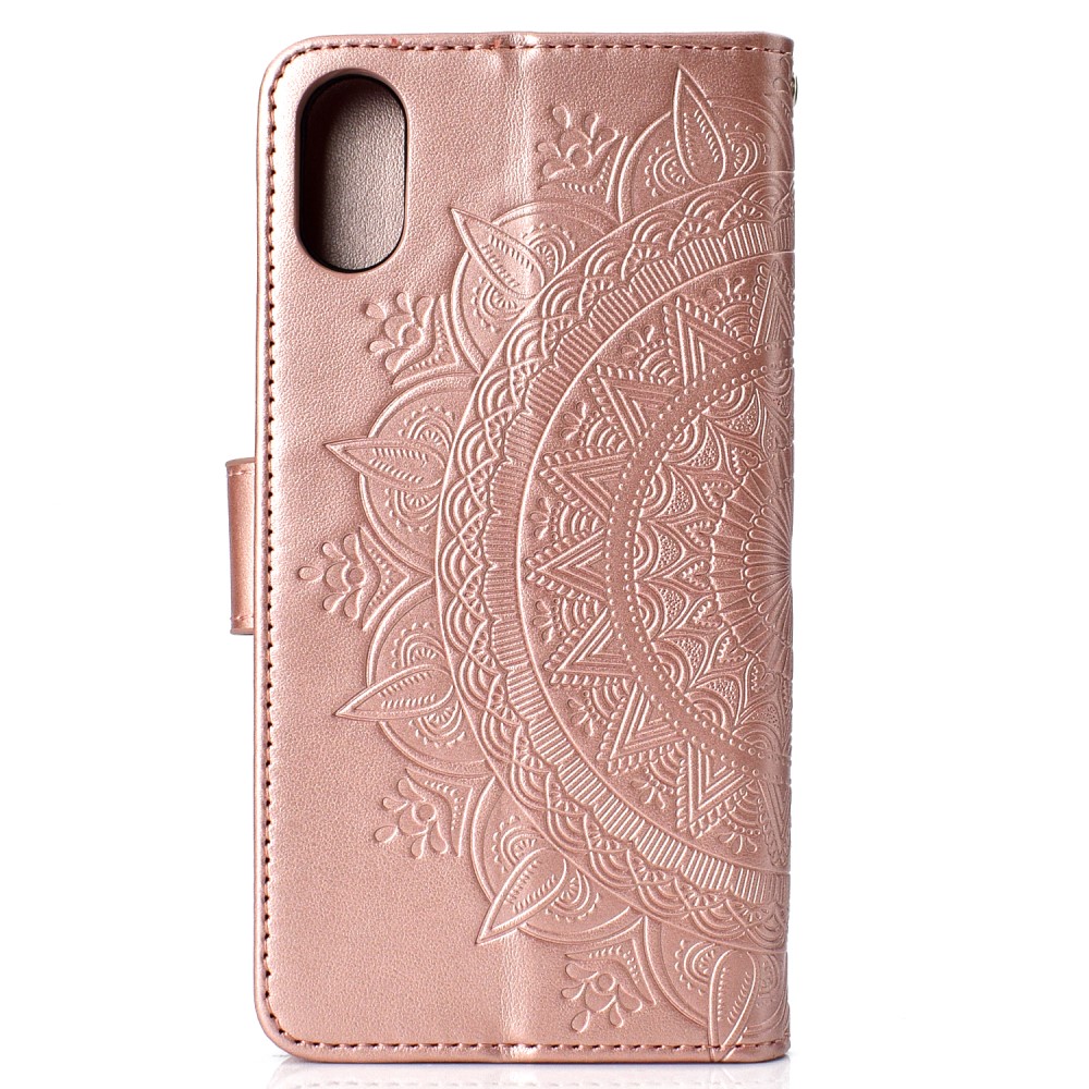  Xiaomi Redmi 9A - Mandala Fodral - Roséguld