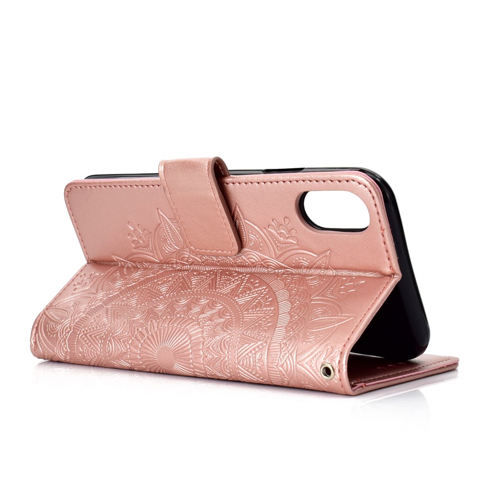  Xiaomi Redmi 9A - Mandala Fodral - Roséguld