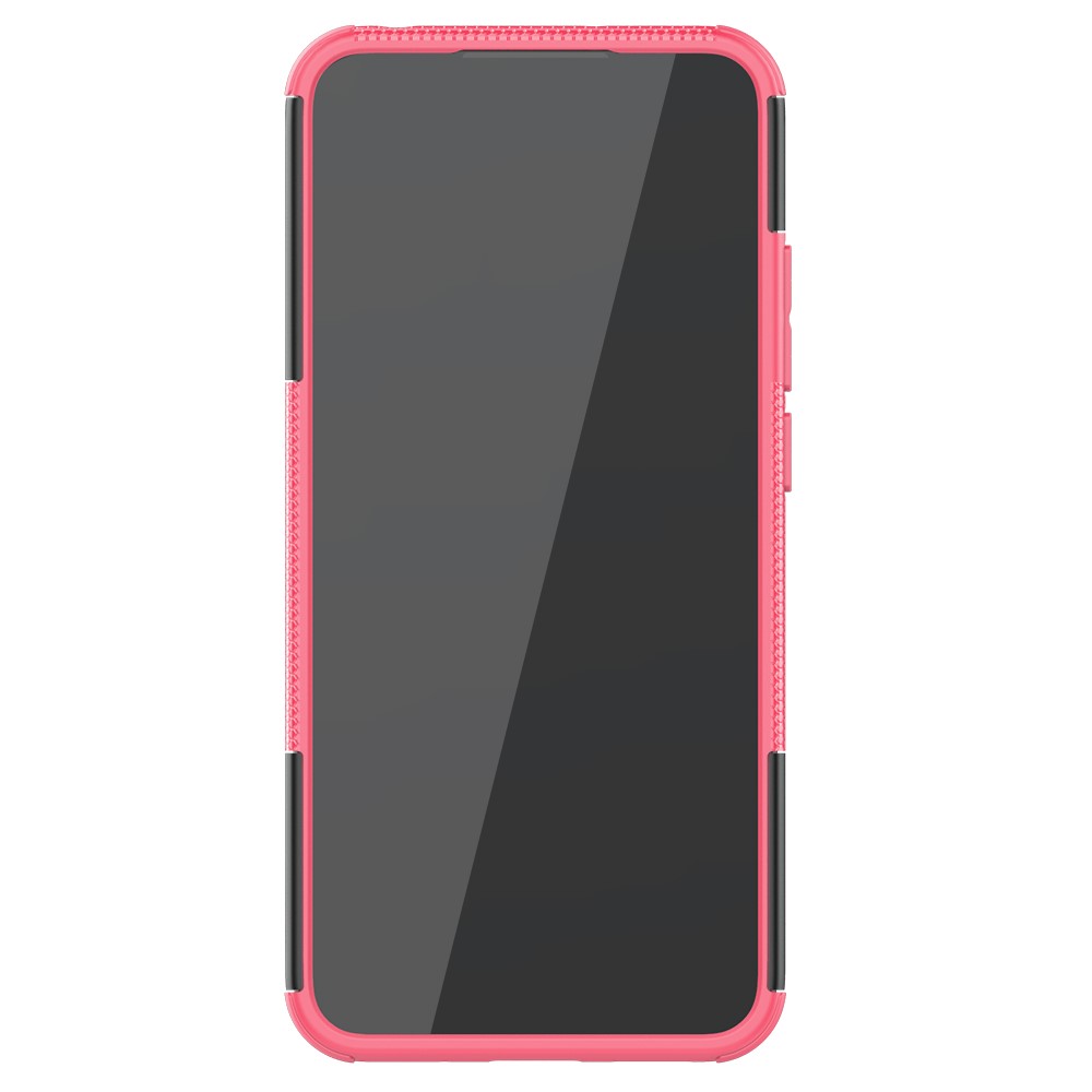  Xiaomi Redmi 9A - Stöttåligt Skal med Stöd - Rosa