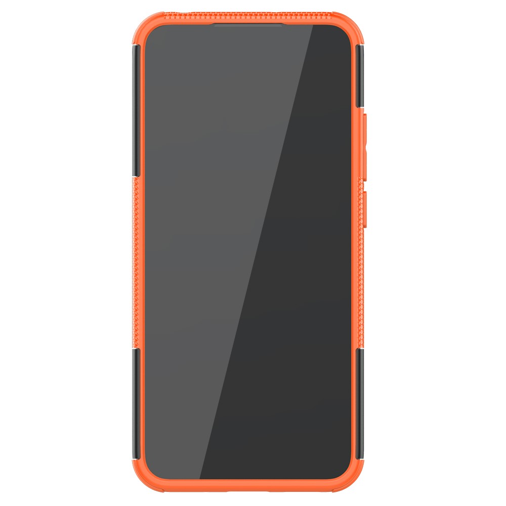  Xiaomi Redmi 9A - Stöttåligt Skal med Stöd - Orange