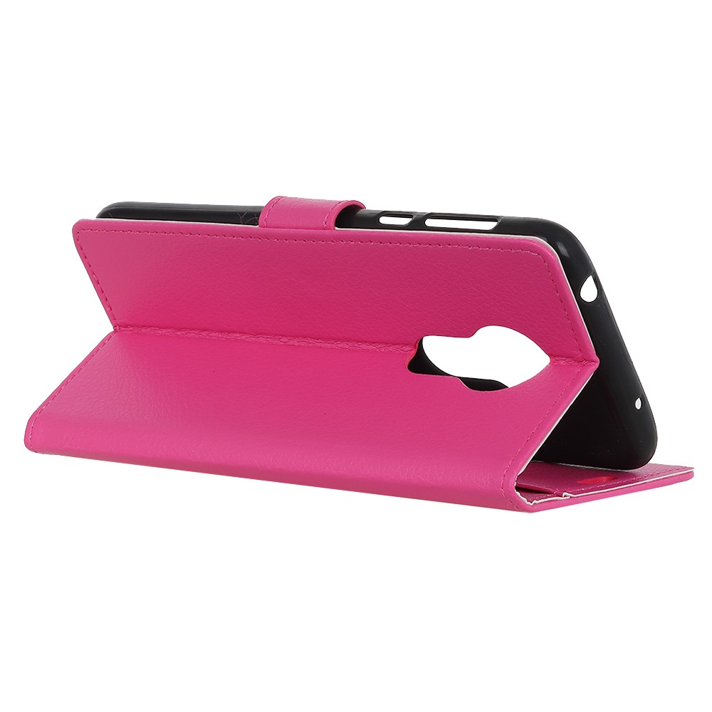 Nokia 5.3 - Litchi Fodral - Rosa