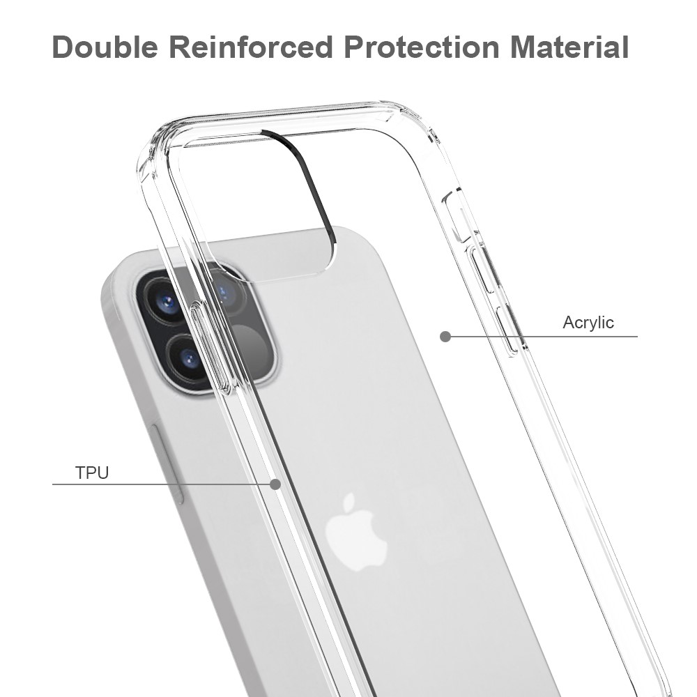  iPhone 12 / 12 Pro - Akryl/TPU Skal