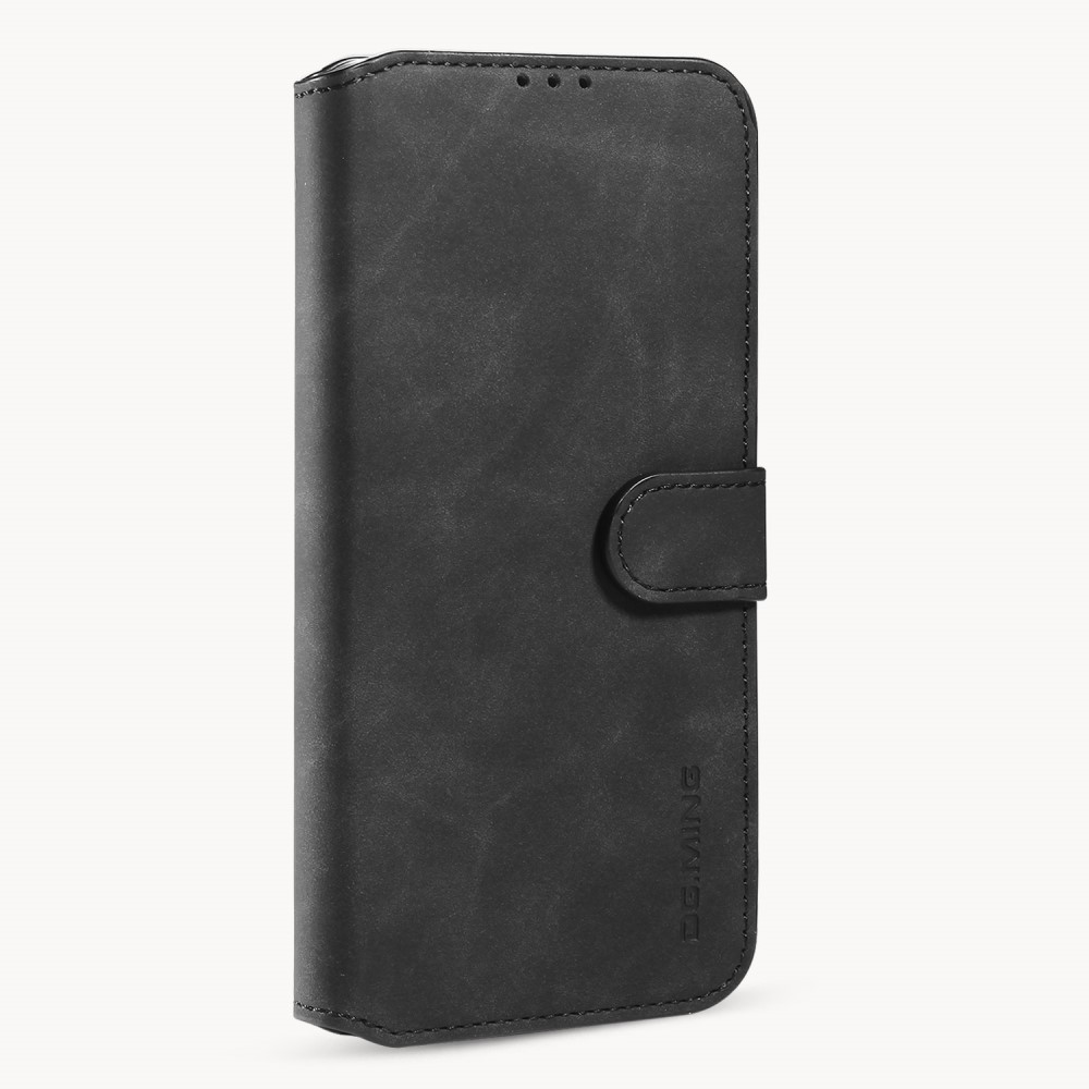 DG.MING iPhone 12 / 12 Pro - DG.MING Retro Fodral - Svart