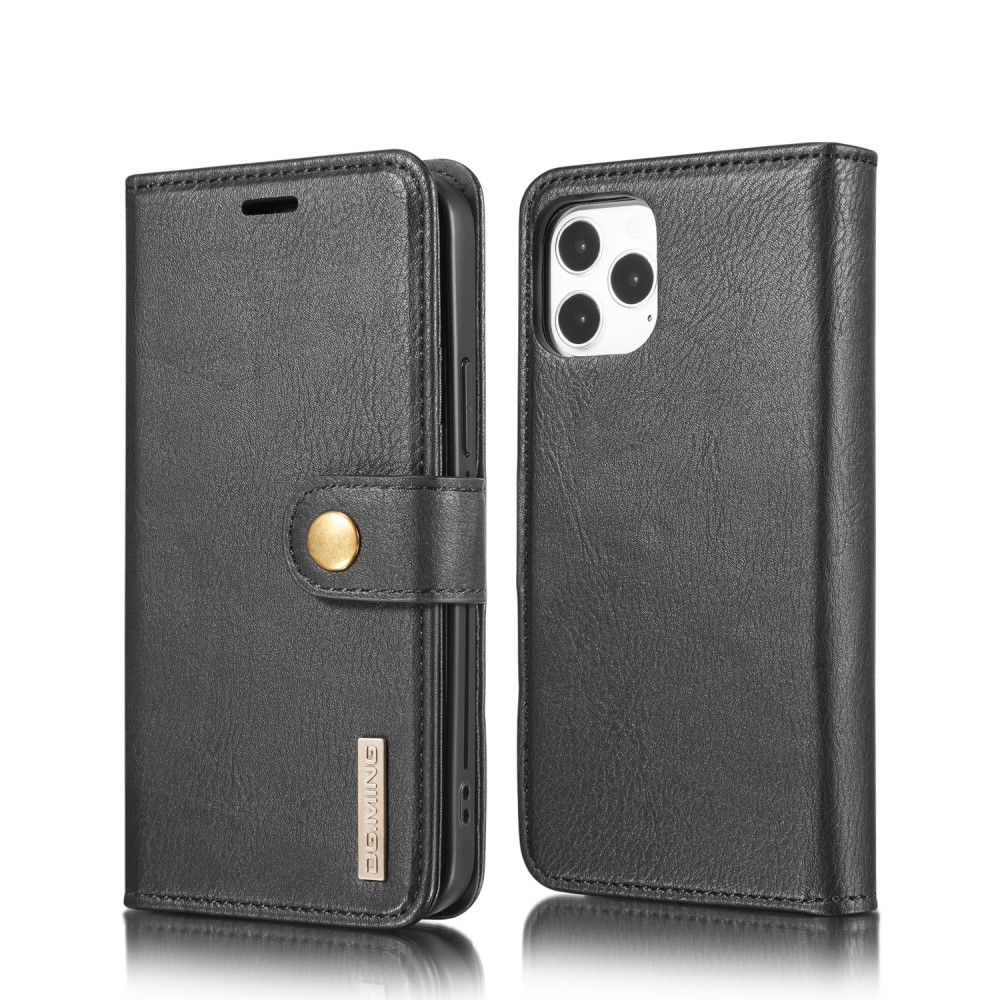 DG.MING iPhone 12 / 12 Pro - DG.MING Fodral/Magnet Skal - Svart