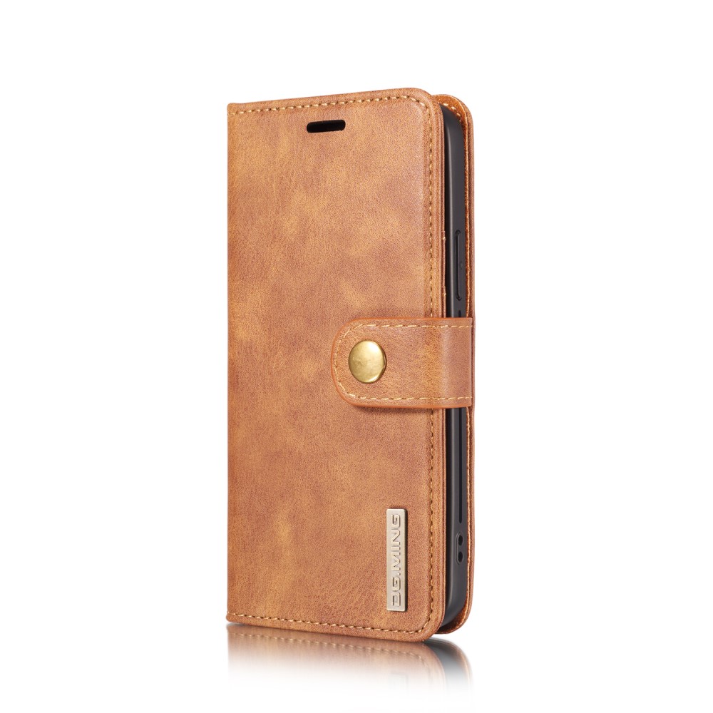 DG.MING iPhone 12 / 12 Pro - DG.MING Fodral/Magnet Skal - Brun