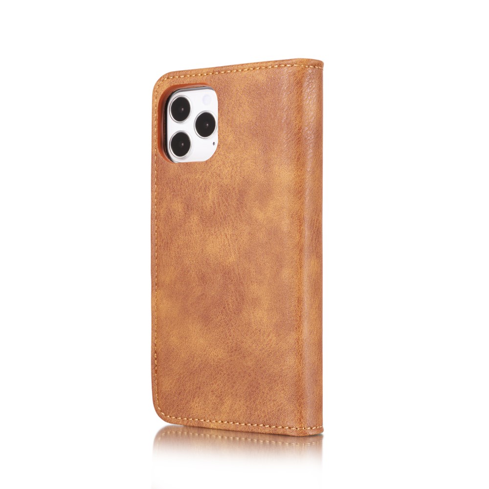 DG.MING iPhone 12 / 12 Pro - DG.MING Fodral/Magnet Skal - Brun