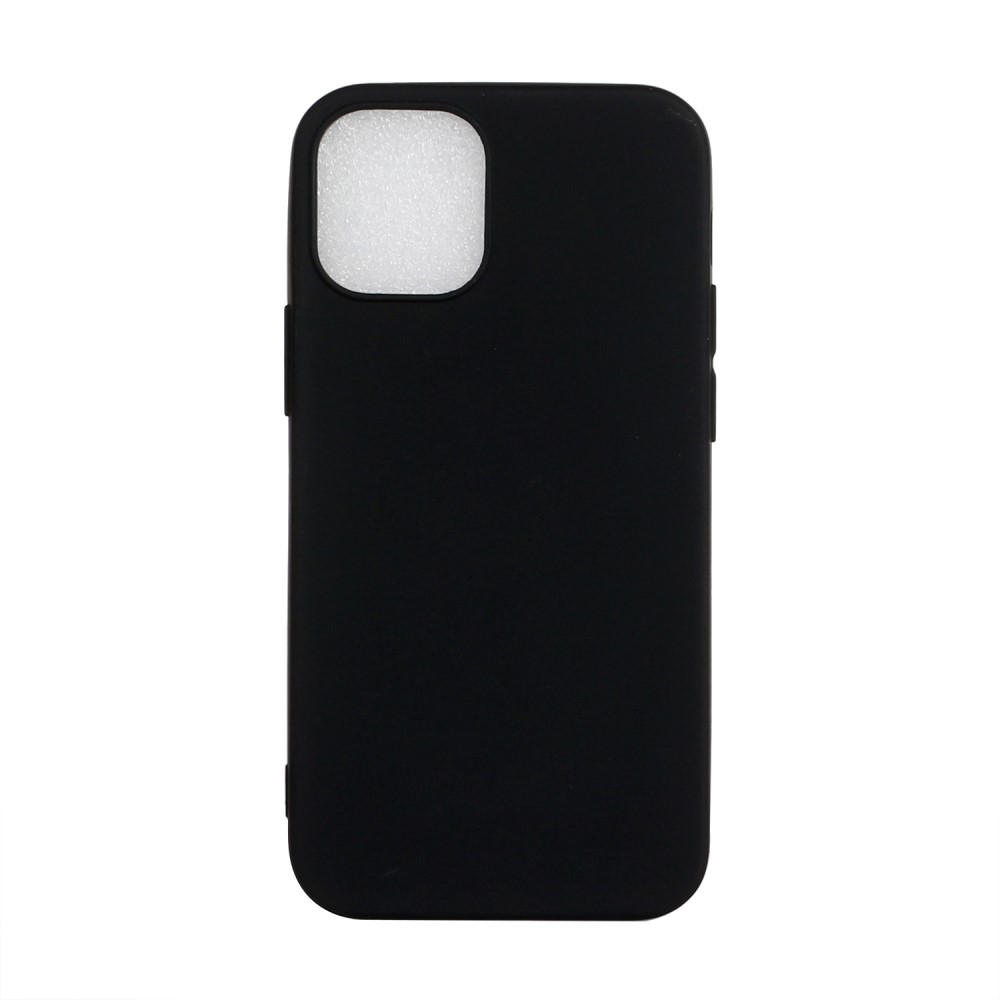  iPhone 12 / 12 Pro - Matt TPU Skal - Svart