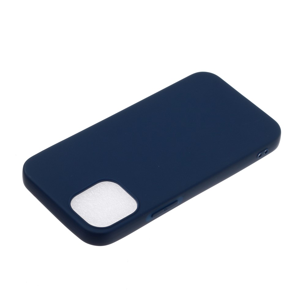  iPhone 12 / 12 Pro - Matt TPU Skal - Mörk Blå