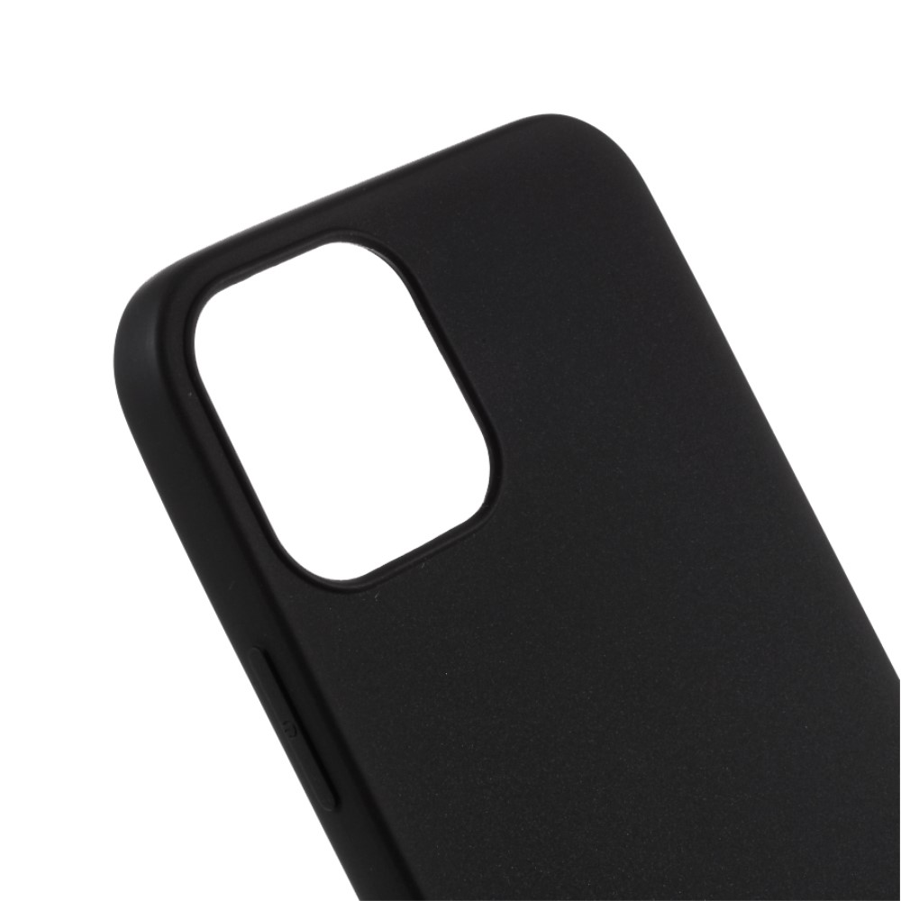  iPhone 12 Mini - Matt TPU Skal - Svart
