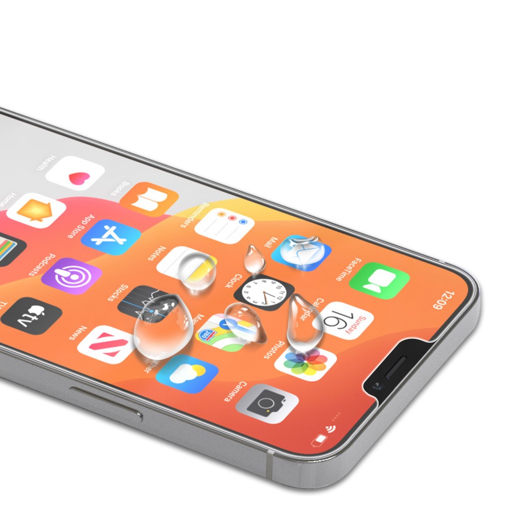  iPhone 12 Mini - AMORUS Skärmskydd Härdat Glas