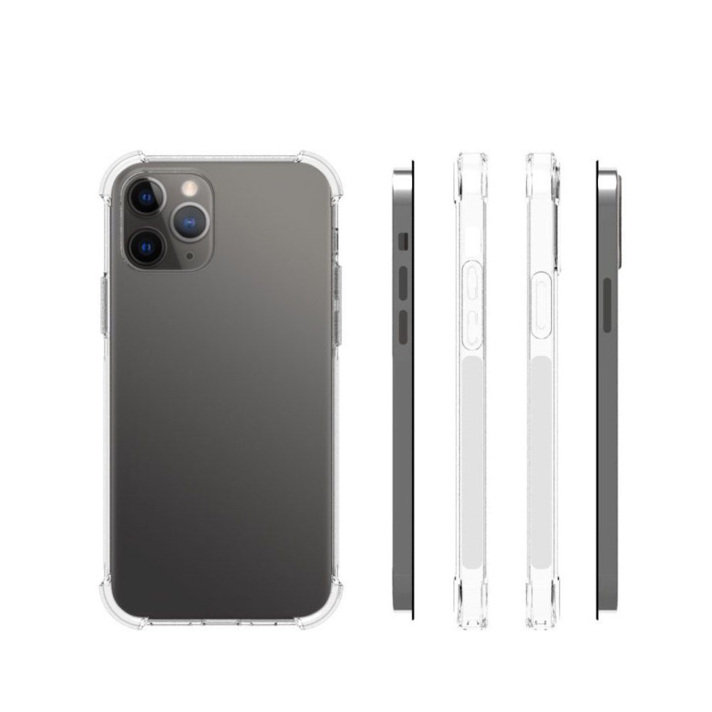  iPhone 12 Pro Max - Shockproof Transparent TPU Skal