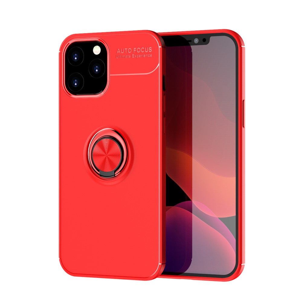  iPhone 12 Pro Max - Ring Skal - Röd