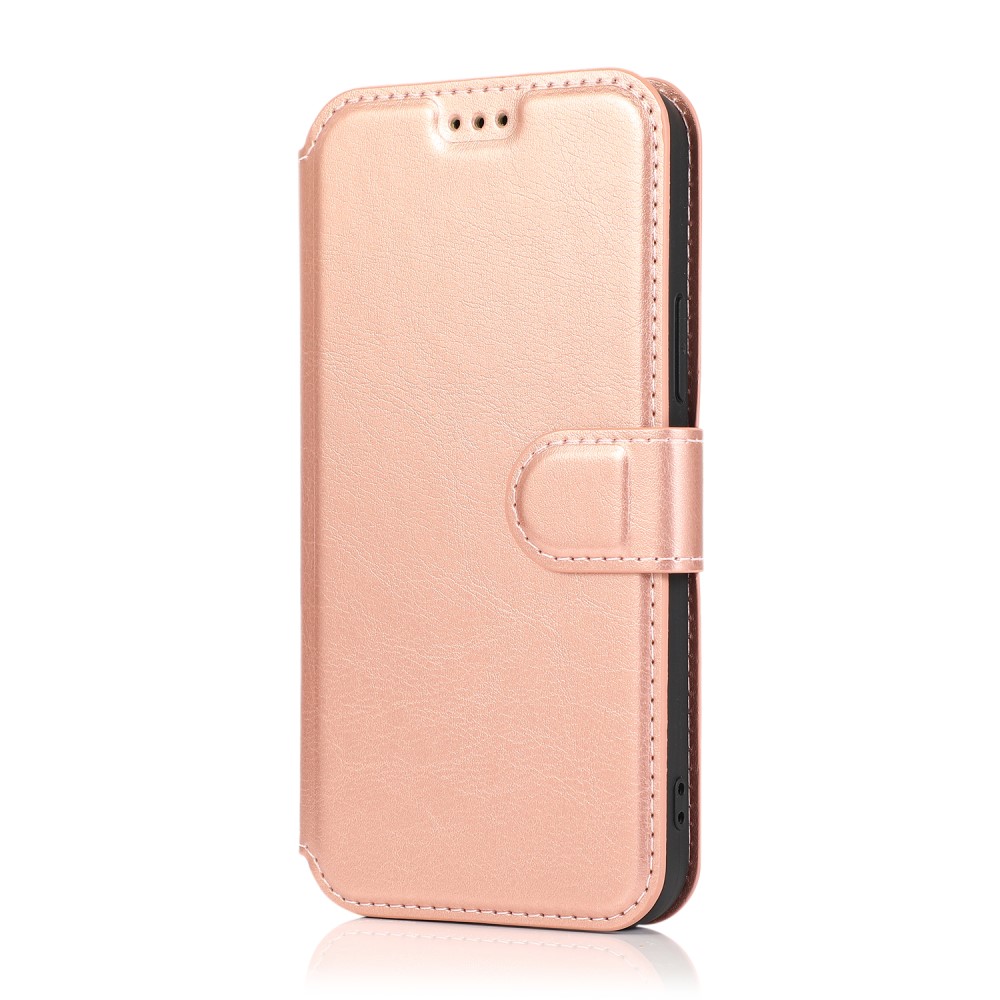  iPhone 12 Pro Max - Retro Plånboksfodral - Roséguld