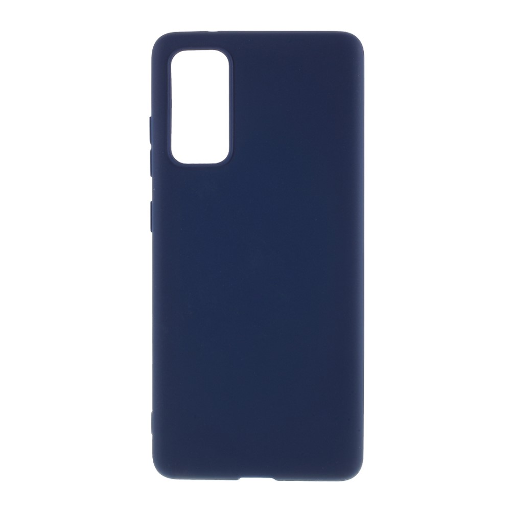  Samsung Galaxy S20 FE - Matt TPU Skal - Mörk Blå