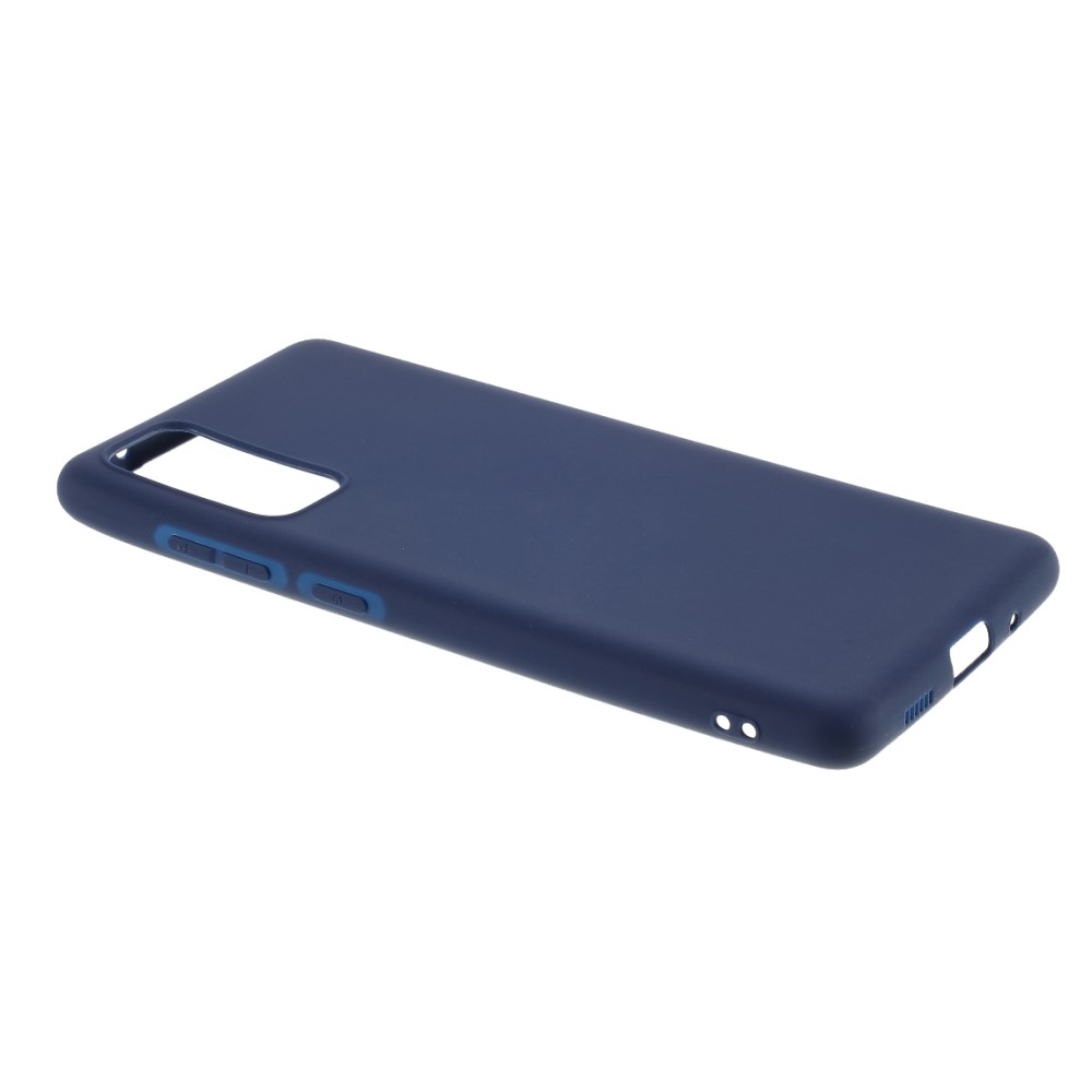  Samsung Galaxy S20 FE - Matt TPU Skal - Mörk Blå