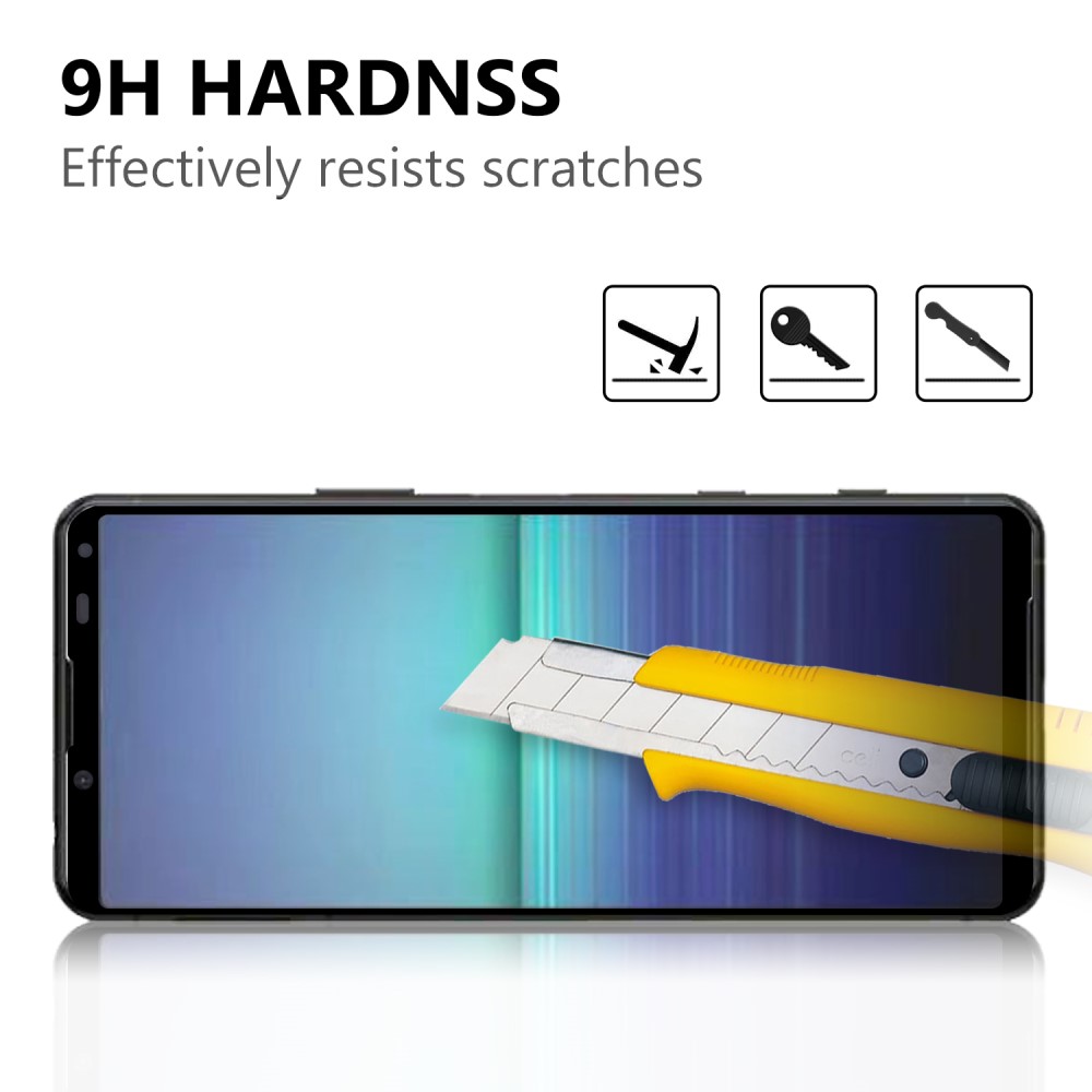  Sony Xperia 5 II - Heltäckande Skärmskydd I Härdat Glas