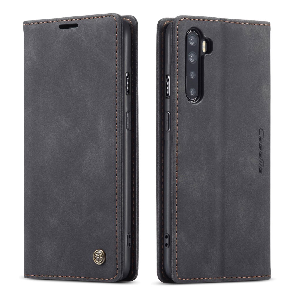 CASEME OnePlus Nord - CASEME Vintage Fodral - Svart