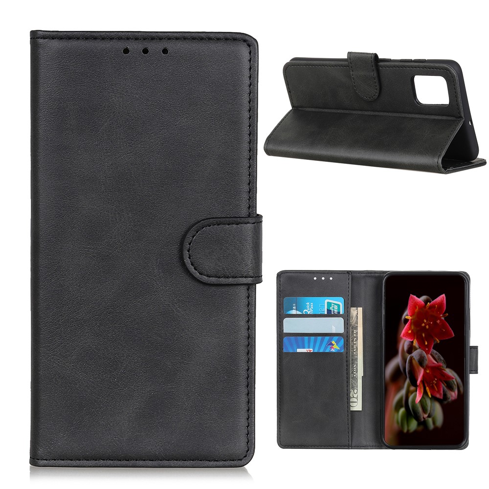  Xiaomi Mi 10T / 10T Pro - Matt Plånboksfodral - Svart