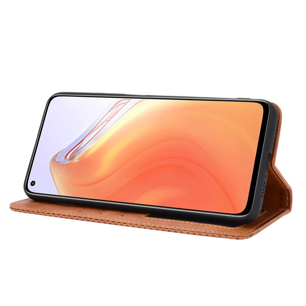  Xiaomi Mi 10T / 10T Pro - Retro Flip Fodral - Brun