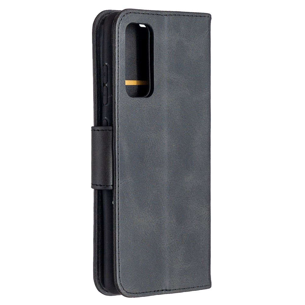 Samsung Galaxy S20 FE - Läder Fodral - Svart