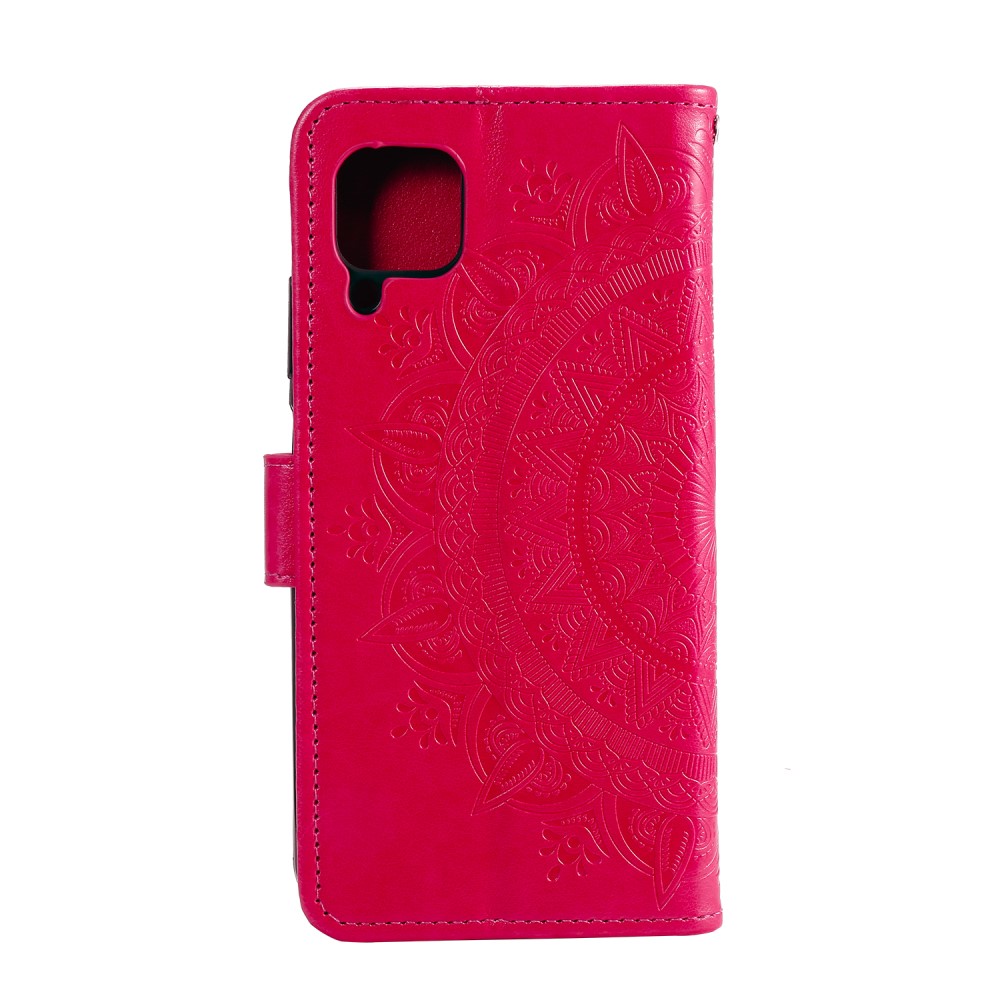  Samsung Galaxy A42 - Mandala Läder Fodral - Rosa