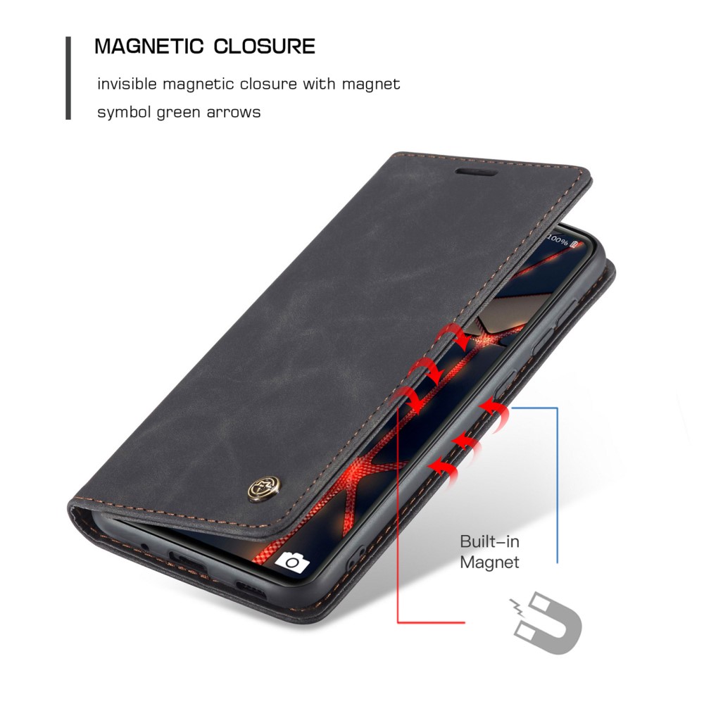 CASEME Samsung Galaxy S20 FE - CASEME Retro Fodral - Svart