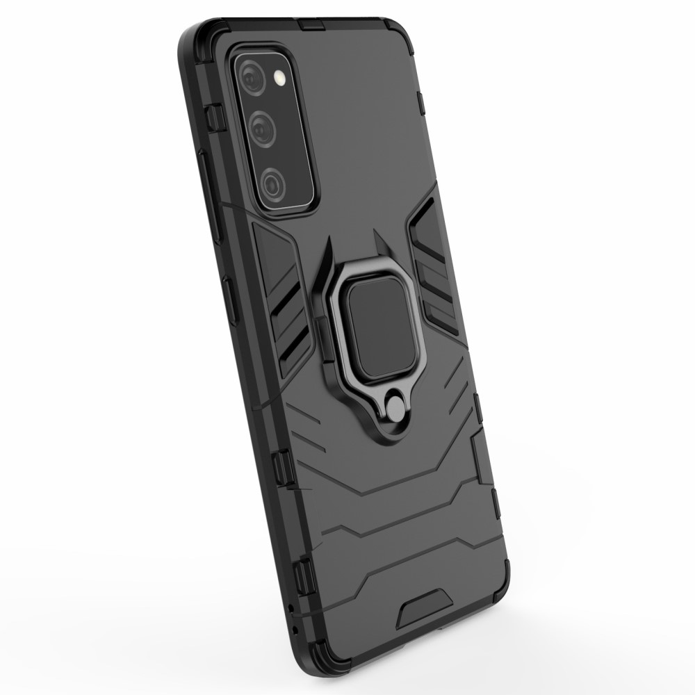  Samsung Galaxy S20 FE - Hybrid Ring Skal - Svart