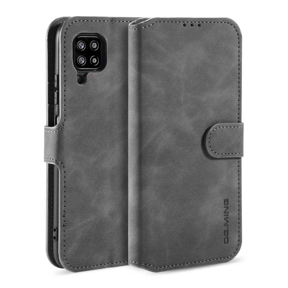DG.MING Samsung Galaxy A42 - DG.MING Retro Fodral - Grå