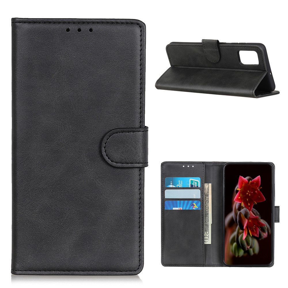  Huawei P Smart (2021) - Solid Plånboksfodral - Svart