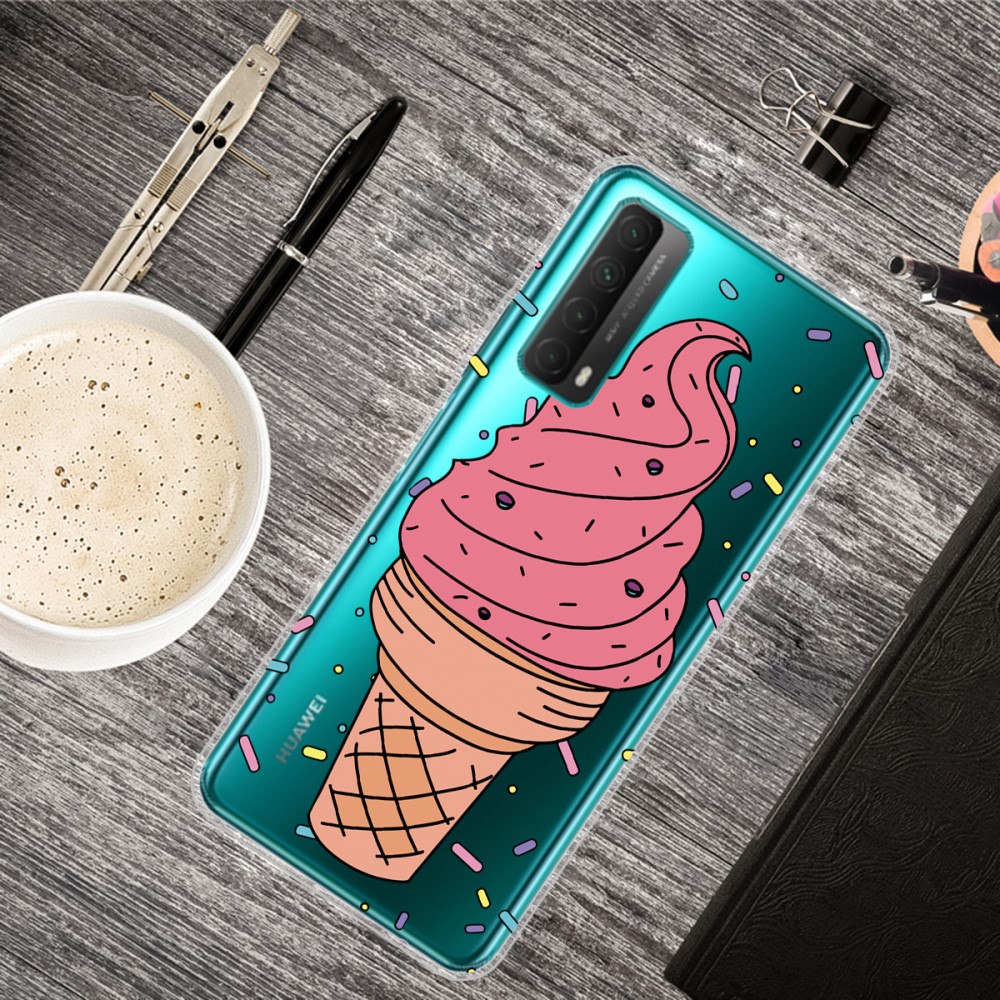  Huawei P Smart (2021) - Skal Med Tryck - Glass
