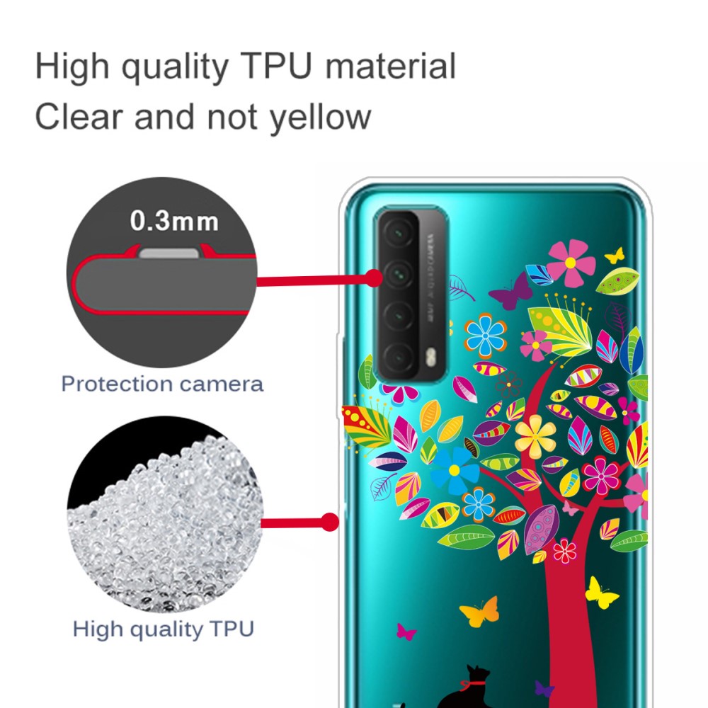  Huawei P Smart (2021) - Skal Med Tryck - Färggrant Träd